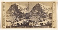 L'Eiger vue de la Wengernalp by Savioz