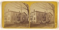 View of a house, possibly West Winsted, Connecticut by King T Sheldon