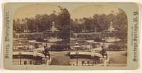 Pavilion, Congress Park, Saratoga, N.Y. by E S Sterry