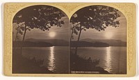 Moonlight on Lake George. by S R Stoddard