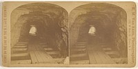 Tunnel, Ithaca Glen. by Elisha M Van Aken