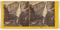 Yosemite Fall 2630 ft by Carleton Watkins