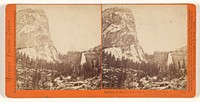 Yowiye, or the Nevada Fall, 700 feet, Yosemite Valley, Mariposa County, Cal. by Carleton Watkins