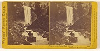 Piwyac, or the Vernal Fall, 300 feet, Yosemite Valley, Mariposa County, Cal. by Carleton Watkins