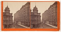 The Palace and Grand, New Mont'gy St., S.F. by Carleton Watkins