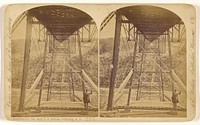 Underneath The Iron Bridge - Portage, N.Y. by L E Walker