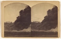 Rixford oil fire, Pennsylvania by West and Waddell