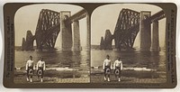 The Great Forth Bridge, one and a half miles long, spanning the Firth of Forth, Scotland. by Hawley C White Company