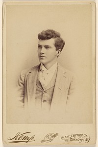 Unidentified young man by Kemp
