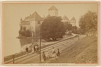 Chateau de Chillon (Lac de Geneve) by A Garcin