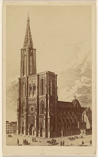 Strasburg [sic] Cathedrale Aug. 1874