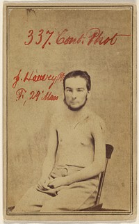 John Harvey, Civil War victim by William H Bell