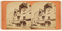 Normandie. Lisieux. Vielles Maisons de la Grande Rue. by Étienne Neurdein