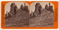 Witch Rocks in Echo Canyon, U.P.R.R. by Charles Bierstadt