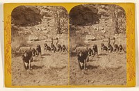 Game of Wolf and Deer. Kai-Vav-Its. A tribe of the Pai Utes, living on the Kai-bab Plateau, near the Grand Canon of the Colorado, in Northern Arizona. by John K Hillers