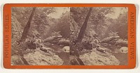 Wissahickon Creek, Near Philadelphia, Pa. Hermit's Slab. by Edward and Henry T Anthony and Co