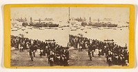 Fourth of July in and about New York. Scene on the Bay During the Regatta. by Edward and Henry T Anthony and Co