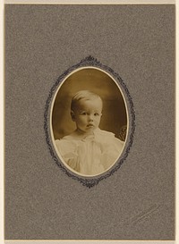 Portrait of a baby boy by Benjamin