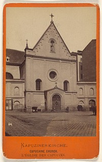 Kapuziner Kirche/ Capuchine Church by Oscar Kramer