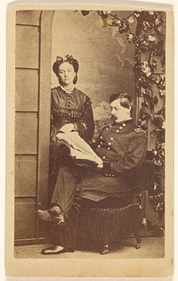 [General George Brinton] McClellan & wife. by Charles DeForest Fredricks