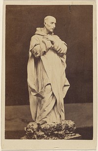 Unidentified sculpture of a priest