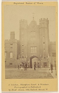 St. James's Palace. by Frederic Jones