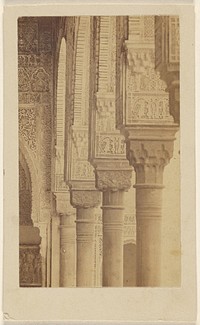 Detail of columns, the Alhambra