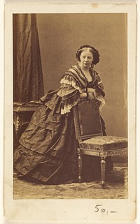 Mme MacMahon. by Disdéri and Cie