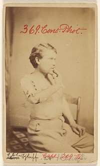 John Kluff, Civil War victim by H Hirschinger