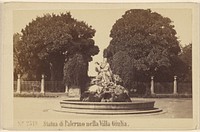 Statua di Palermo della Villa Giulia. by Sommer and Behles