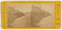 Falls from R.R. Bridge. [Cohoes, New York]