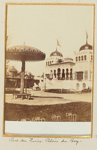 Parc de Tunis. Palais du Bey (No. 2) by Léon and Lévy