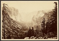 The Yosemite from Inspiration Point by Carleton Watkins