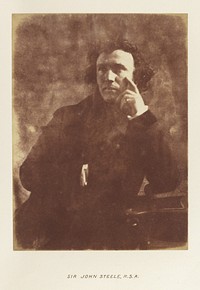 Sir John Robert Steele, R.S.A. by Hill and Adamson