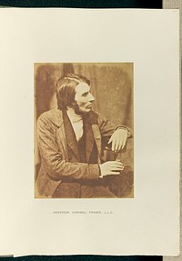 Professor Campbell Fraser, L.L.D. by Hill and Adamson