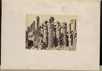 Hall of Columns, Karnac by Francis Frith
