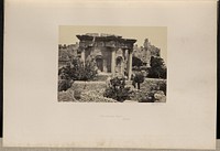 The Circular Temple, Baalbec by Francis Frith
