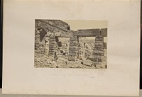 Portico of the Temple of Gerf Hossayn, Nubia by Francis Frith