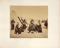 Camp de Châlons: The Zouave storyteller by Gustave Le Gray