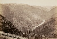 American River from Cape Horn by Carleton Watkins