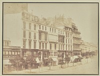 Rue Royale, Paris by Hippolyte Bayard