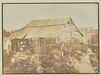 Dilapidated shack by Hippolyte Bayard