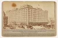 Palace Hotel, Market and New Montgomery Sts., S.F. by Carleton Watkins