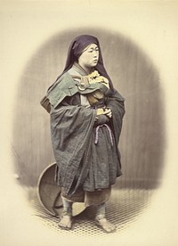 Mendicant Nun by Felice Beato
