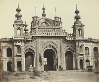 The Great Gateway of the Kaiserbagh by Felice Beato and Henry Hering