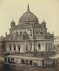 The Tomb of Saadat Ali in the Kaiserbagh Palace by Felice Beato and Henry Hering