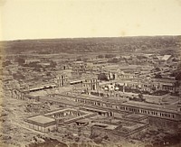 General View of Hosainabad and Its Vicinity, Taken from the Jumma Musjid by Felice Beato and Henry Hering