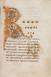 Decorated Initial R