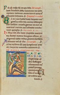 Decorated Initial B