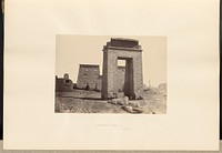 Sculptured Gateway, &c., Karnac by Francis Frith